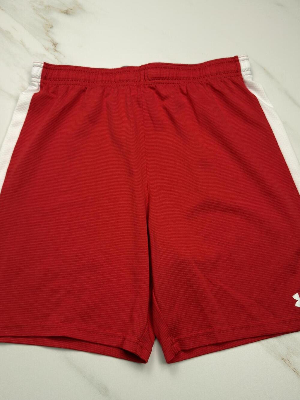 Under Armour Running Shorts Red - Boys XL